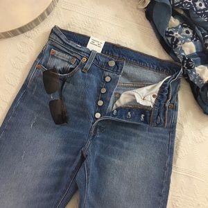 Vtg inspired Levi’s Original Fit 501 Skinny Jeans!